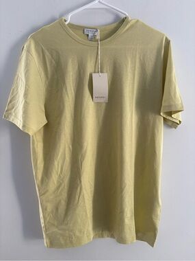 Sunspel Classic Short-Sleeve Cotton Avocado
